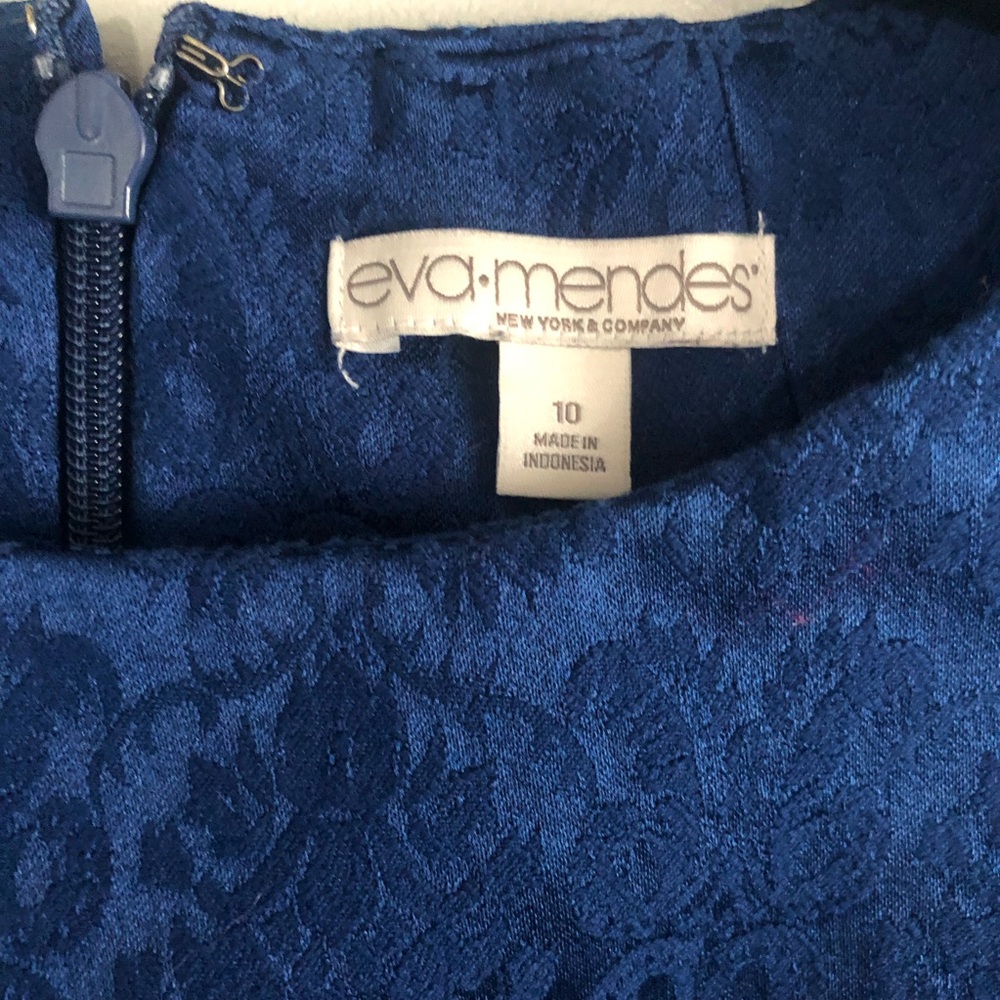 New York & Company- Maria Jacquard Dress Size 10 - Picture 3 of 5
